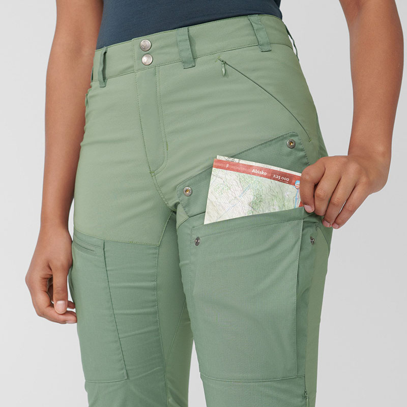 Fjallraven 北極狐 Abisko Midsummer Trousers 女長褲 耐磨 登山褲 89827S