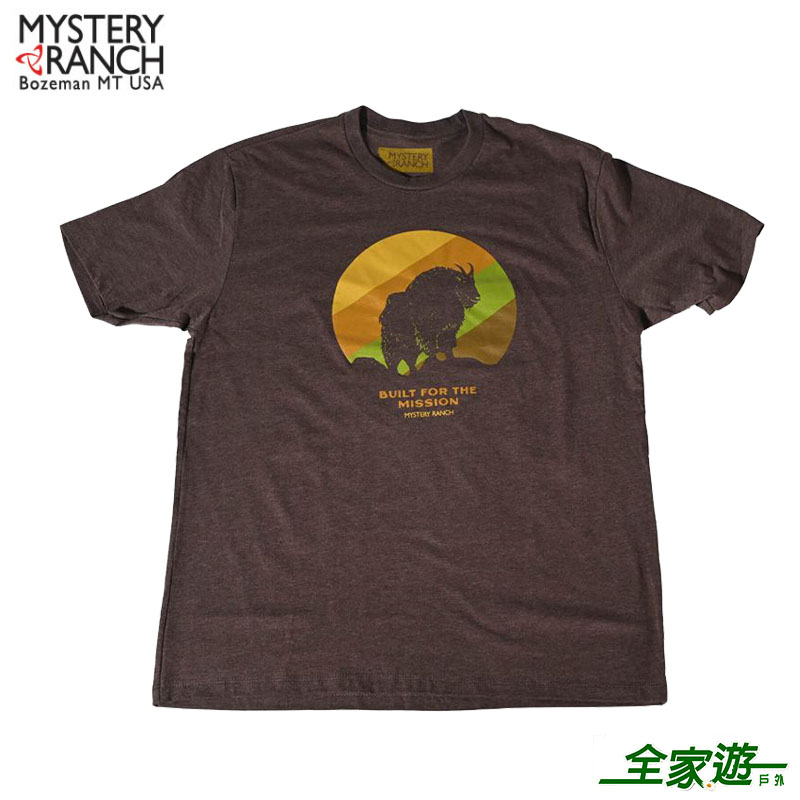 Mystery Ranch 神秘農場 Goat Gradient Tee 短袖上衣 短T恤 棕色 S~XL 棉T 61347