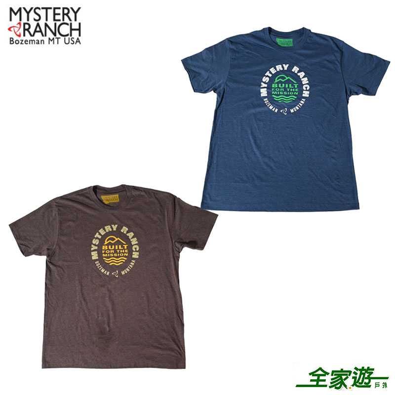 Mystery Ranch 神秘農場 MTN Mission Tee 短袖上衣 短T恤 棕色 水手藍 S~XXL 棉T 61349