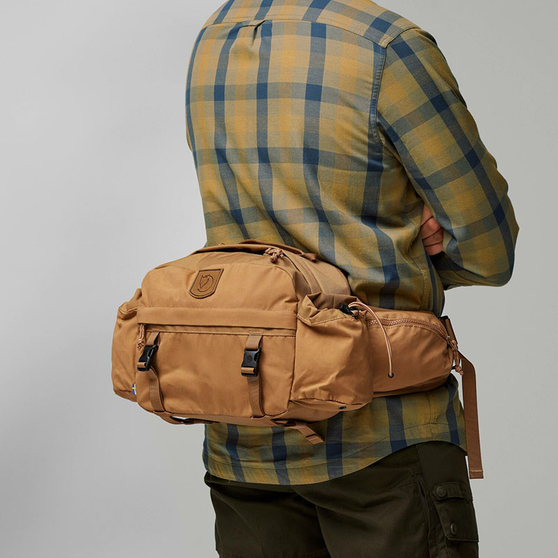 Fjallraven 北極狐 Singi Hip Pack 10 腰包 卡其棕 深橄欖 登山健行包 23200246