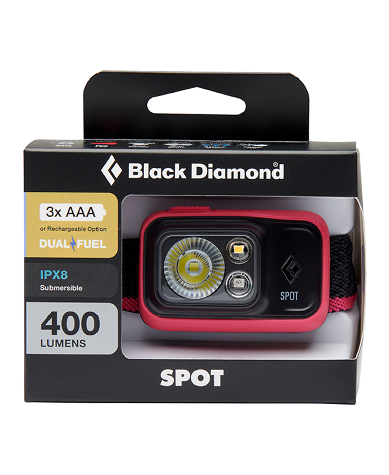 Black Diamond 美國 SPOT 400 登山頭燈 S22 多色 IPX8防水頭燈